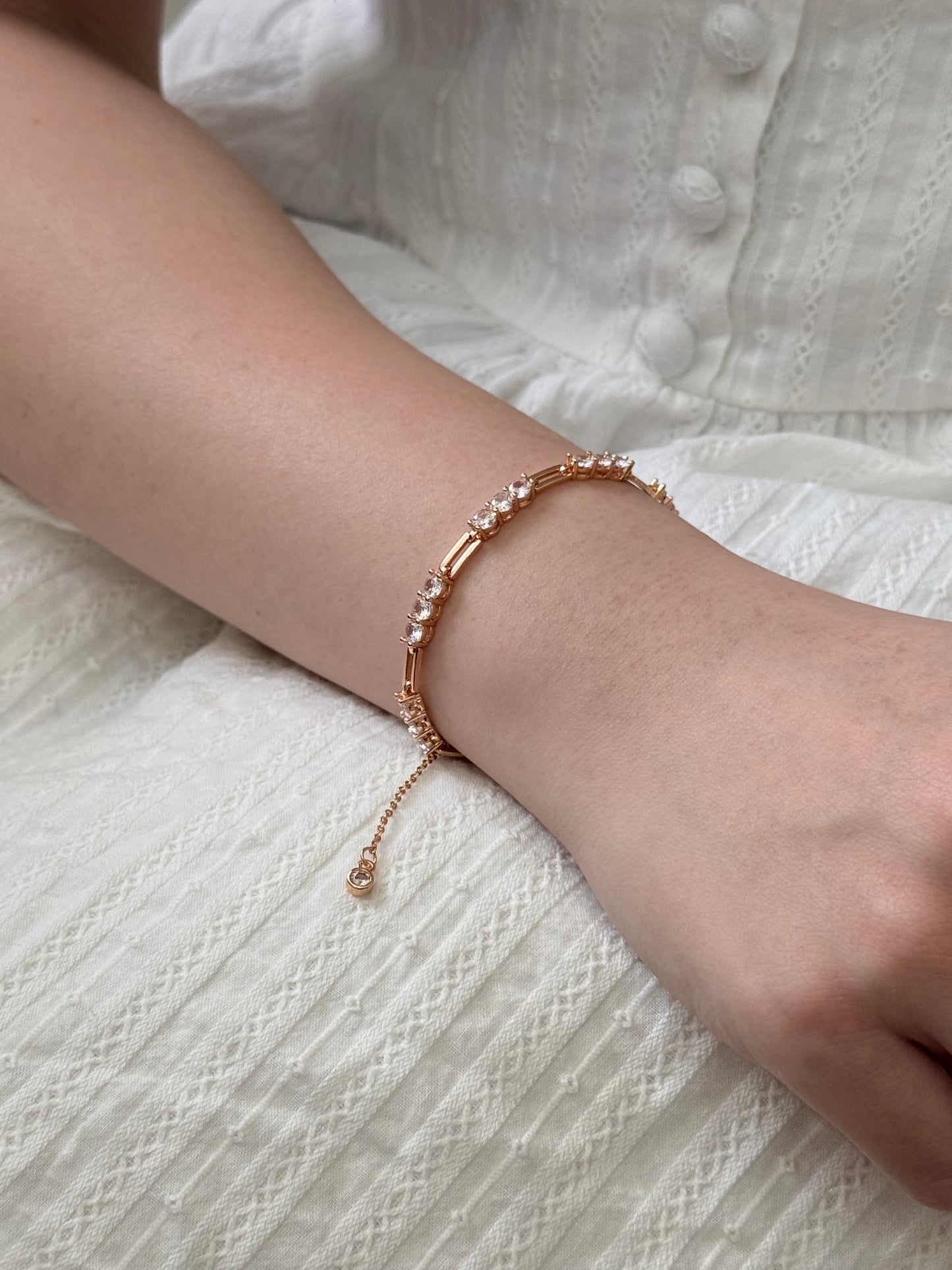 Three Stone Bracelet