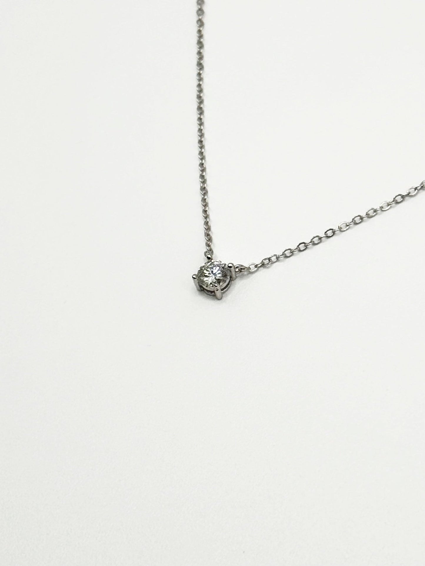 0.5ct Four - Prong Solitaire 頸鏈 - Livarra