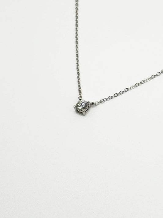 0.5ct Four - Prong Solitaire 頸鏈 - Livarra
