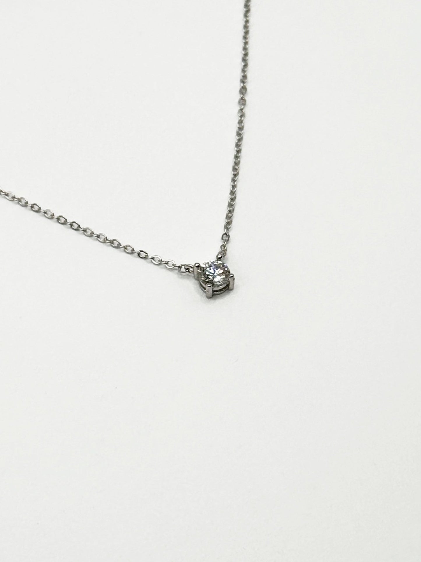 0.5ct Four - Prong Solitaire 頸鏈 - Livarra