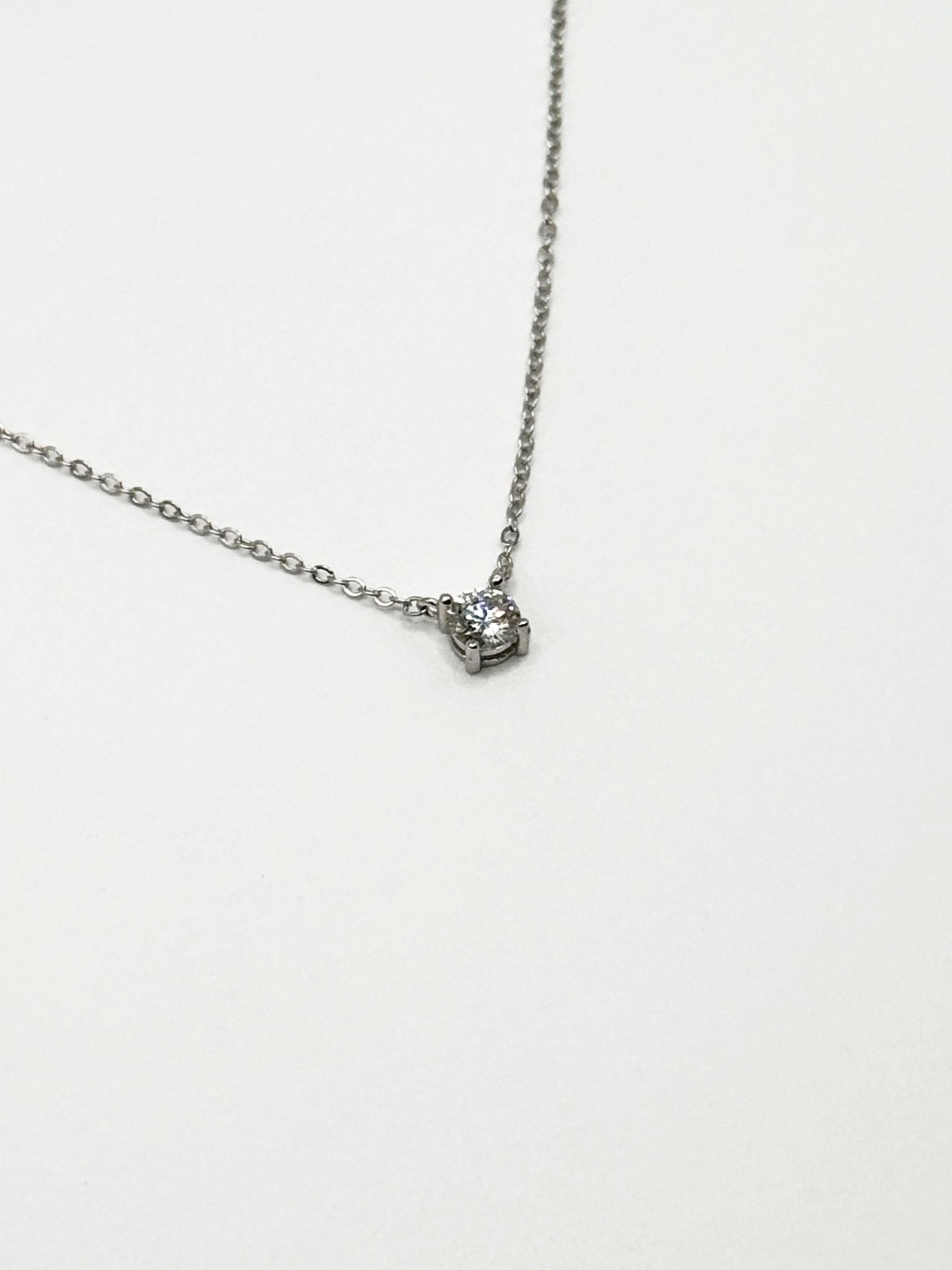 0.5ct Four - Prong Solitaire 頸鏈 - Livarra