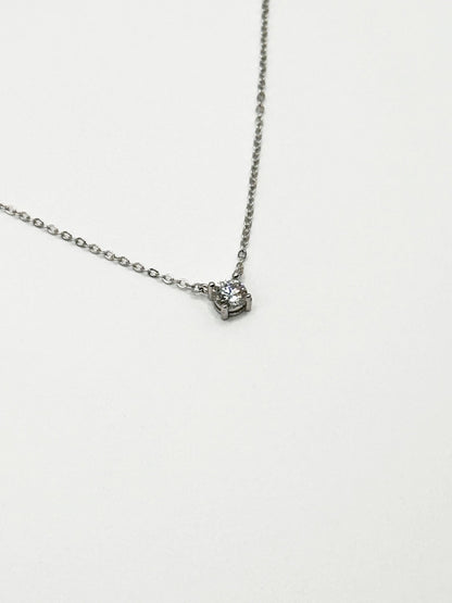 0.5ct Four - Prong Solitaire 頸鏈 - Livarra