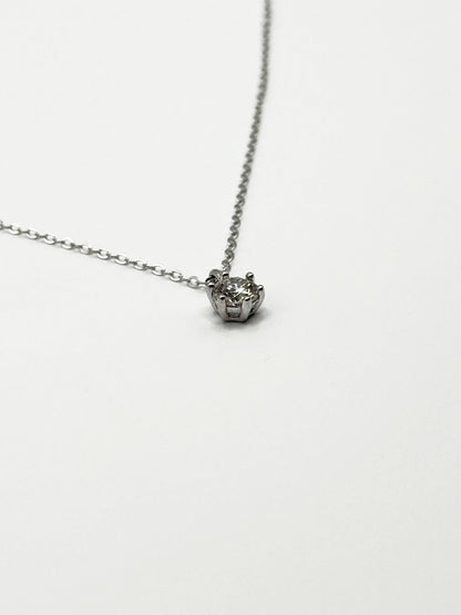0.5ct Six - Prong Solitaire 頸鏈 - Livarra