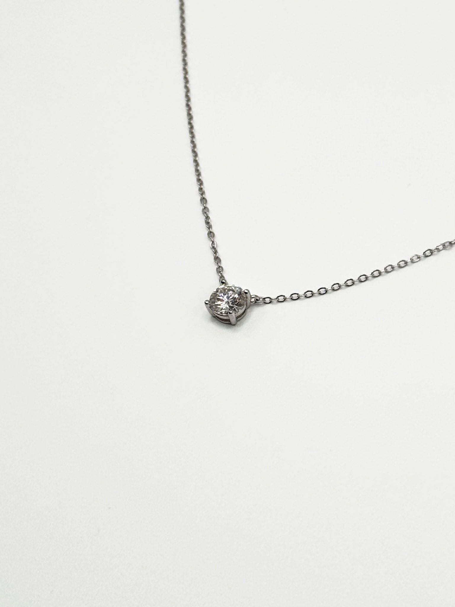 1.0ct Four - Prong Solitaire 頸鏈 - Livarra