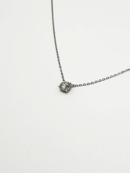 1.0ct Four - Prong Solitaire 頸鏈 - Livarra