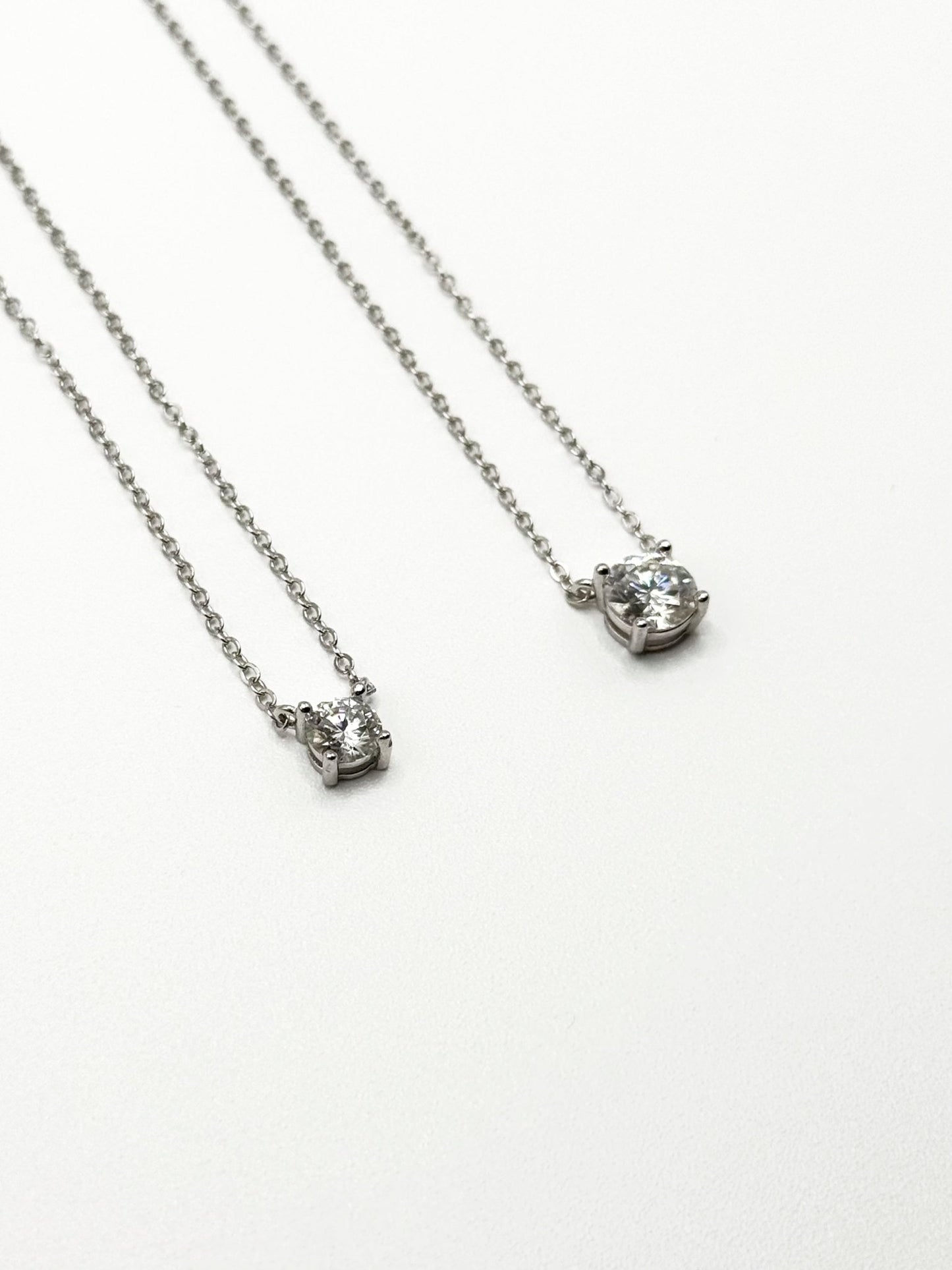 1.0ct Four - Prong Solitaire 頸鏈 - Livarra