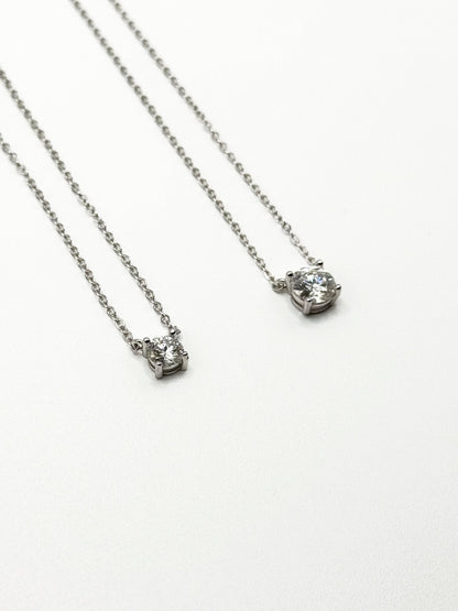 1.0ct Four - Prong Solitaire 頸鏈 - Livarra