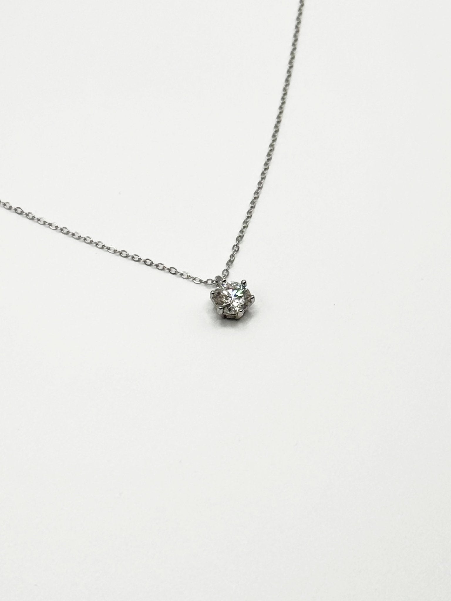 1.0ct Six - Prong Solitaire 頸鏈 - Livarra