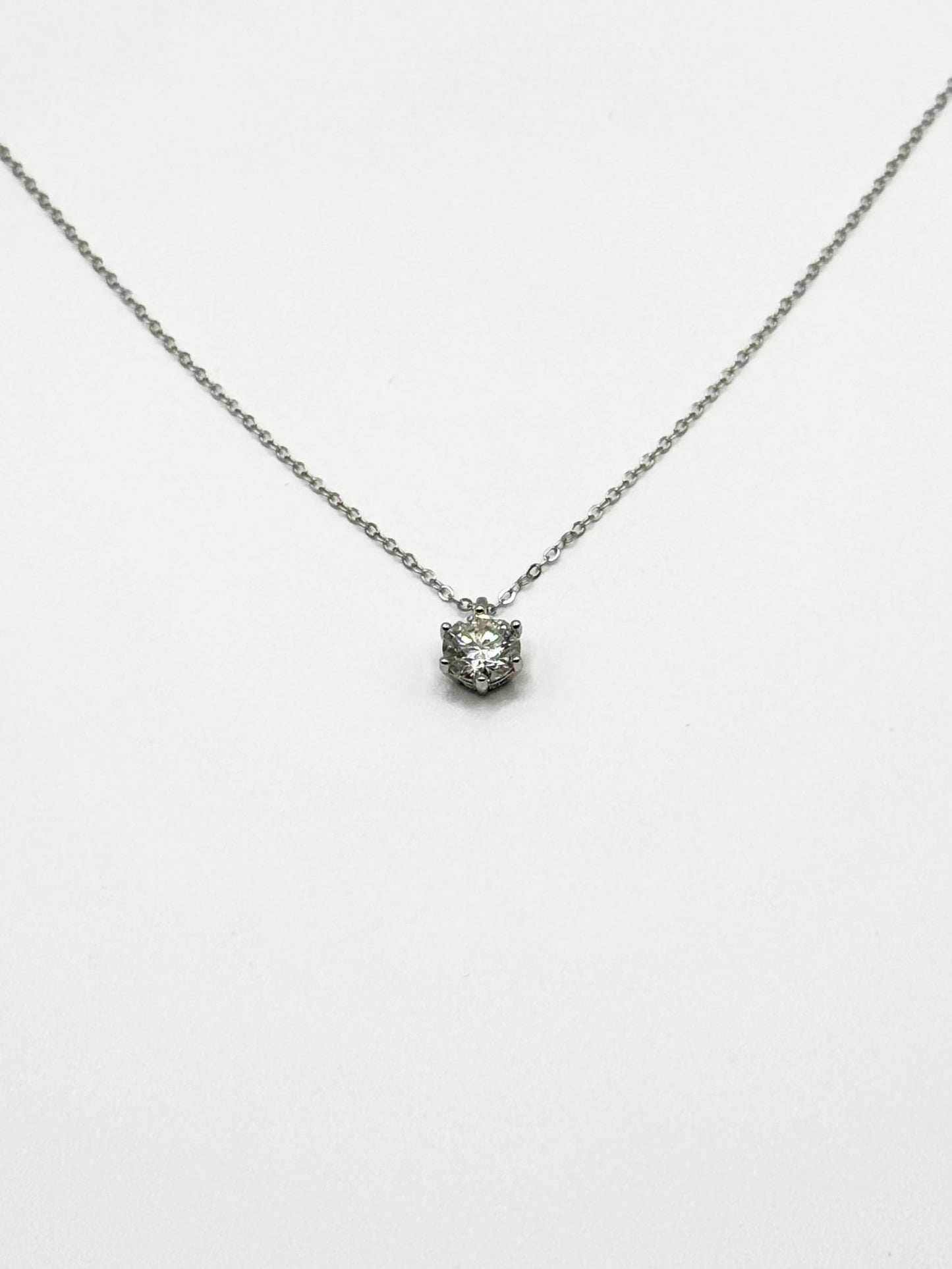 1.0ct Six - Prong Solitaire 頸鏈 - Livarra