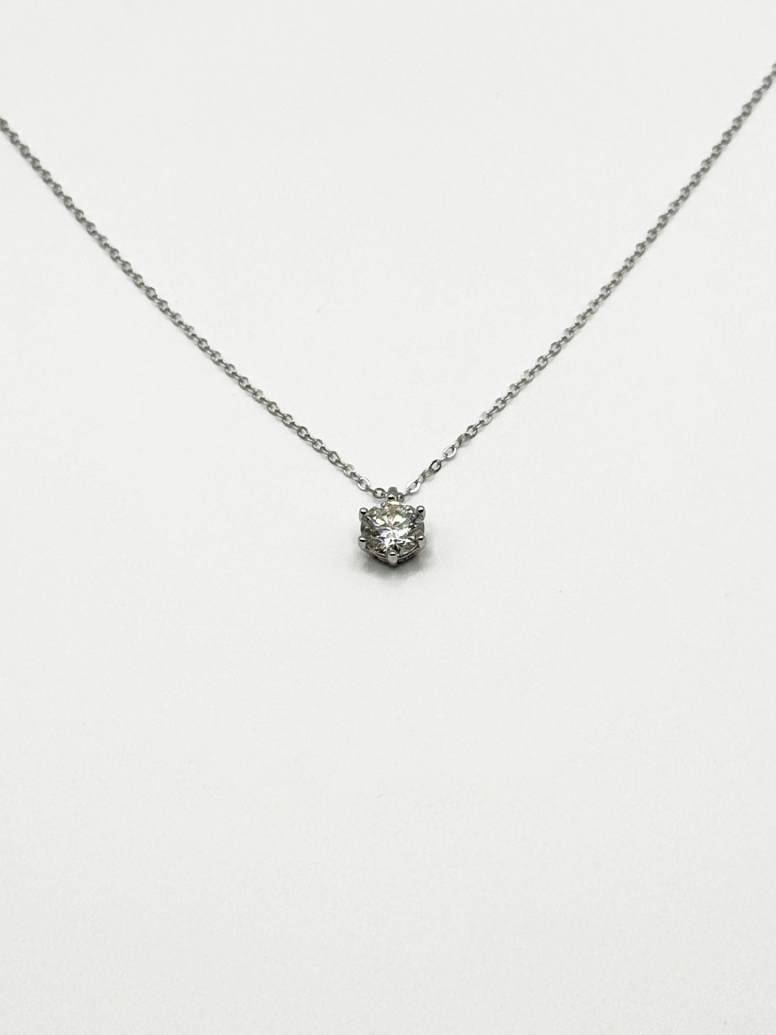 1.0ct Six - Prong Solitaire 頸鏈 - Livarra