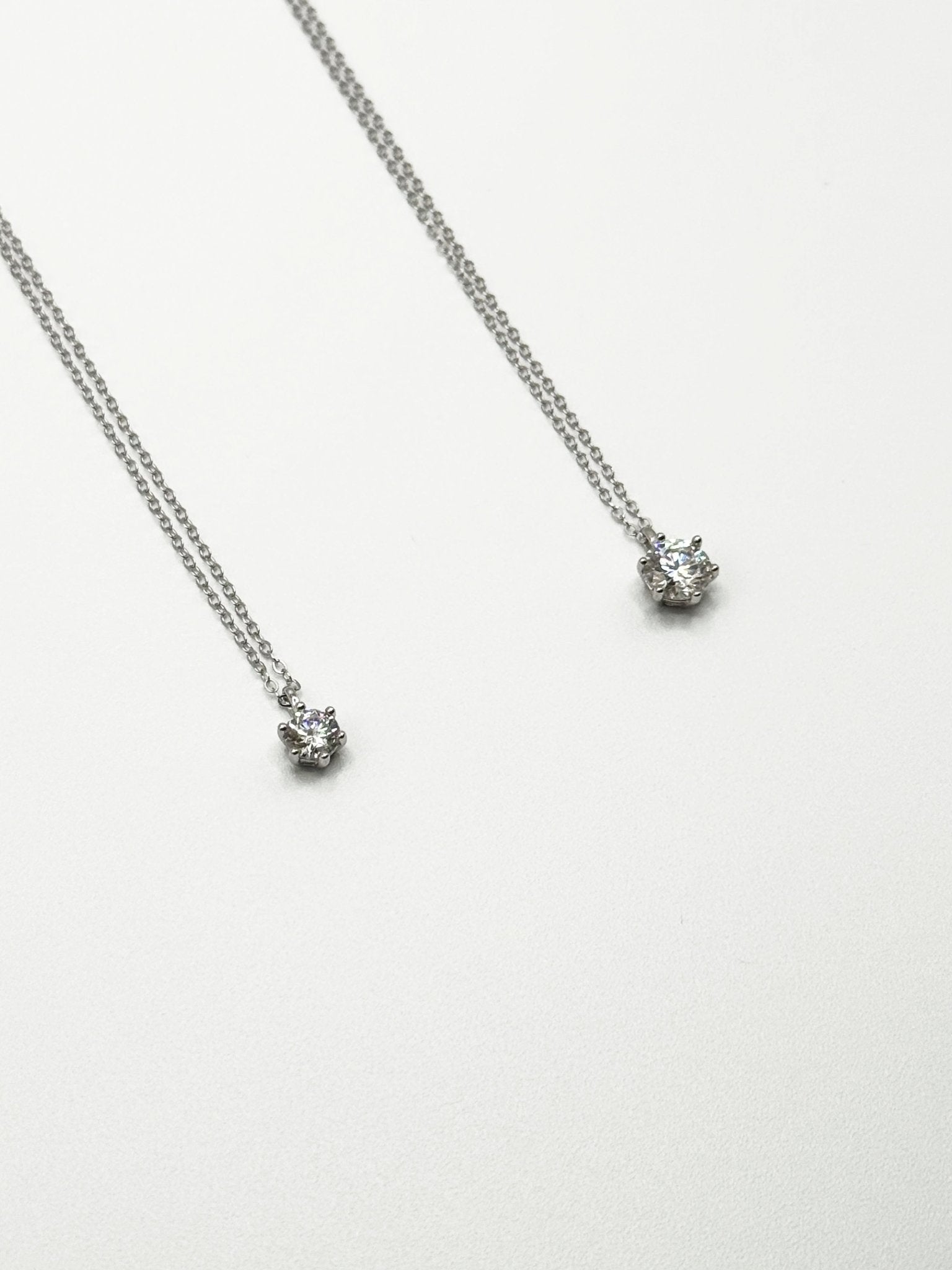1.0ct Six - Prong Solitaire 頸鏈 - Livarra
