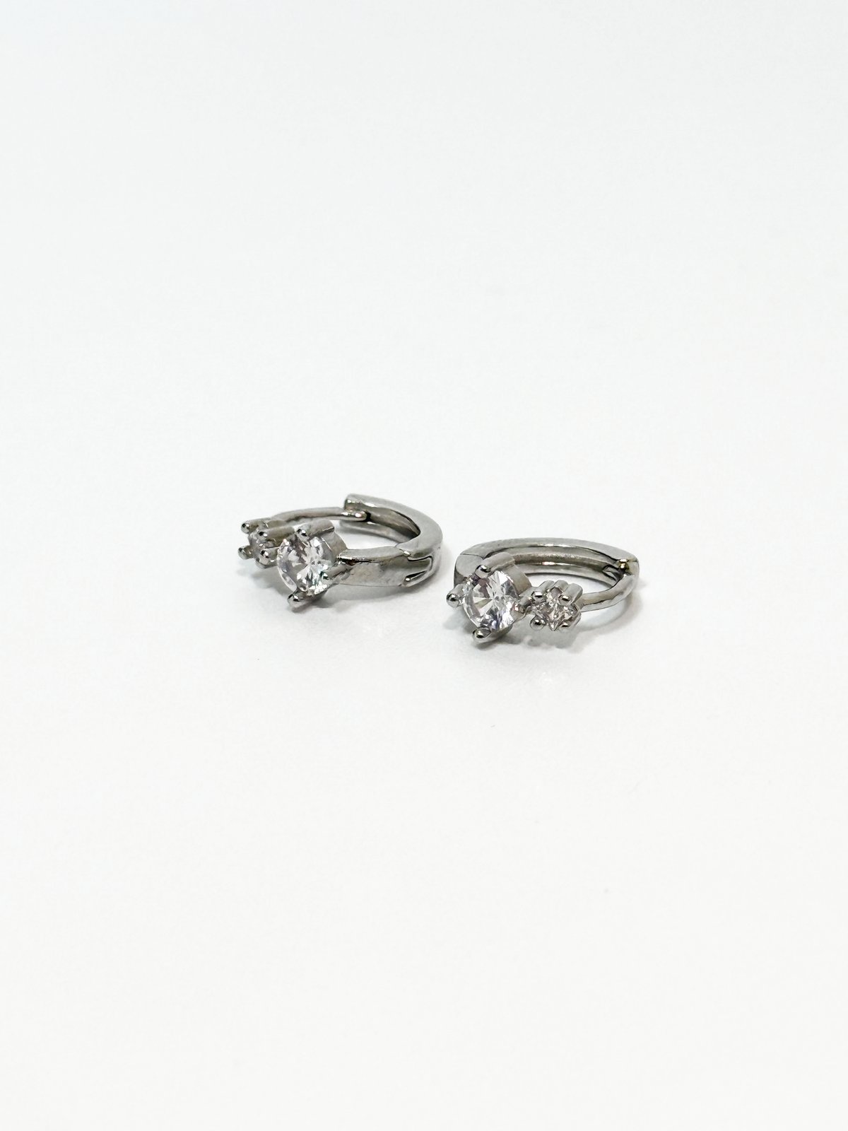 Double Stone Earrings