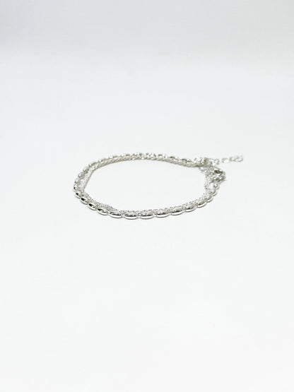 Sparkling Layered Bracelet