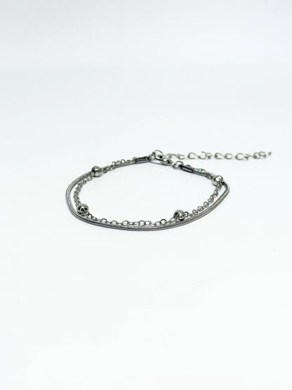 Layered Small Bead Bracelet