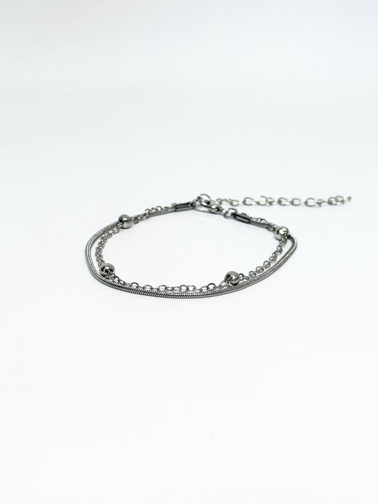 Layered Small Bead Bracelet