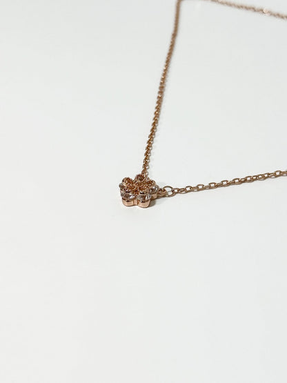 Sparkling Blossom Necklace
