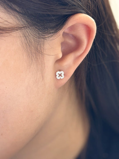 Four-Leaf Clover Earrings