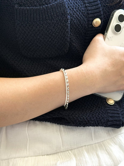 Sparkling Layered Bracelet