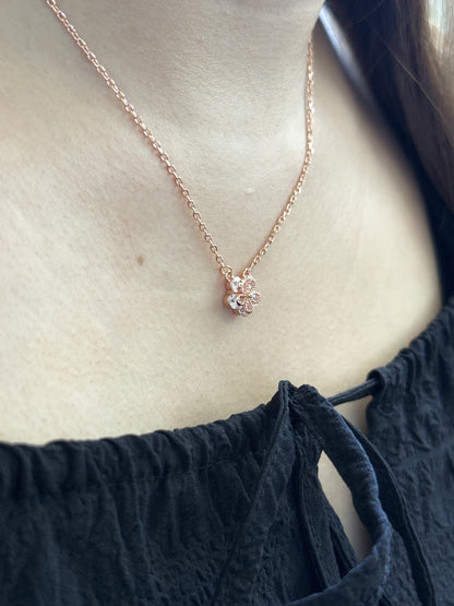 Sparkling Blossom Necklace
