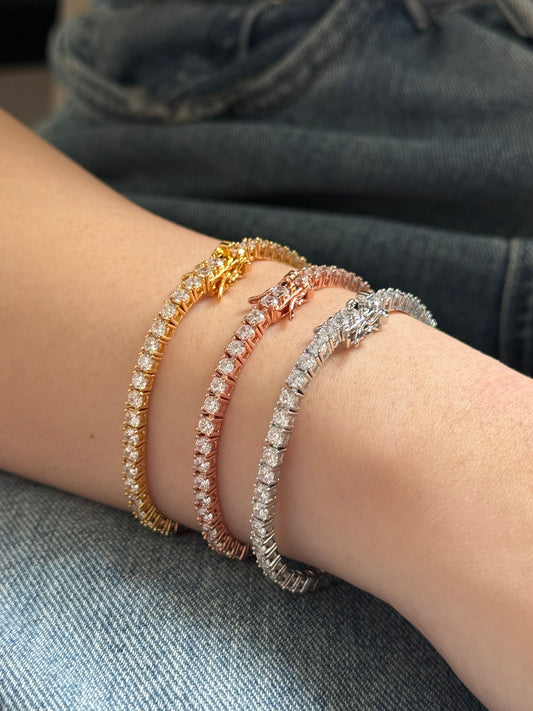 Essential Tennis Bracelet (3mm)