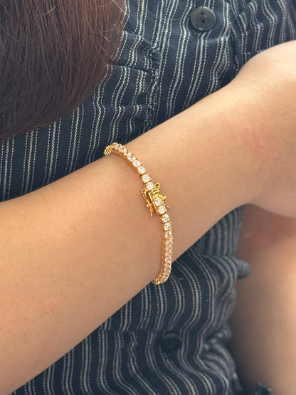 Essential Tennis Bracelet (3mm)
