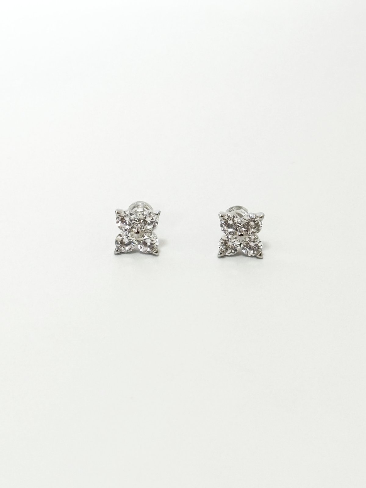 Large Four-Leaf Clover Earrings