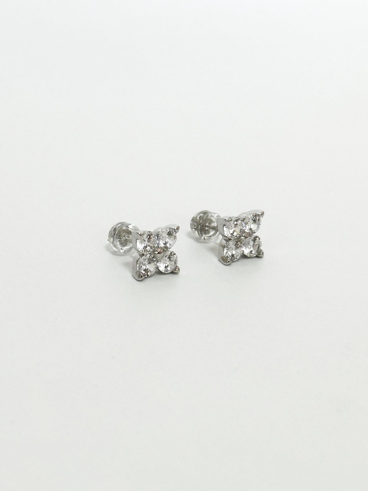 Large Four-Leaf Clover Earrings