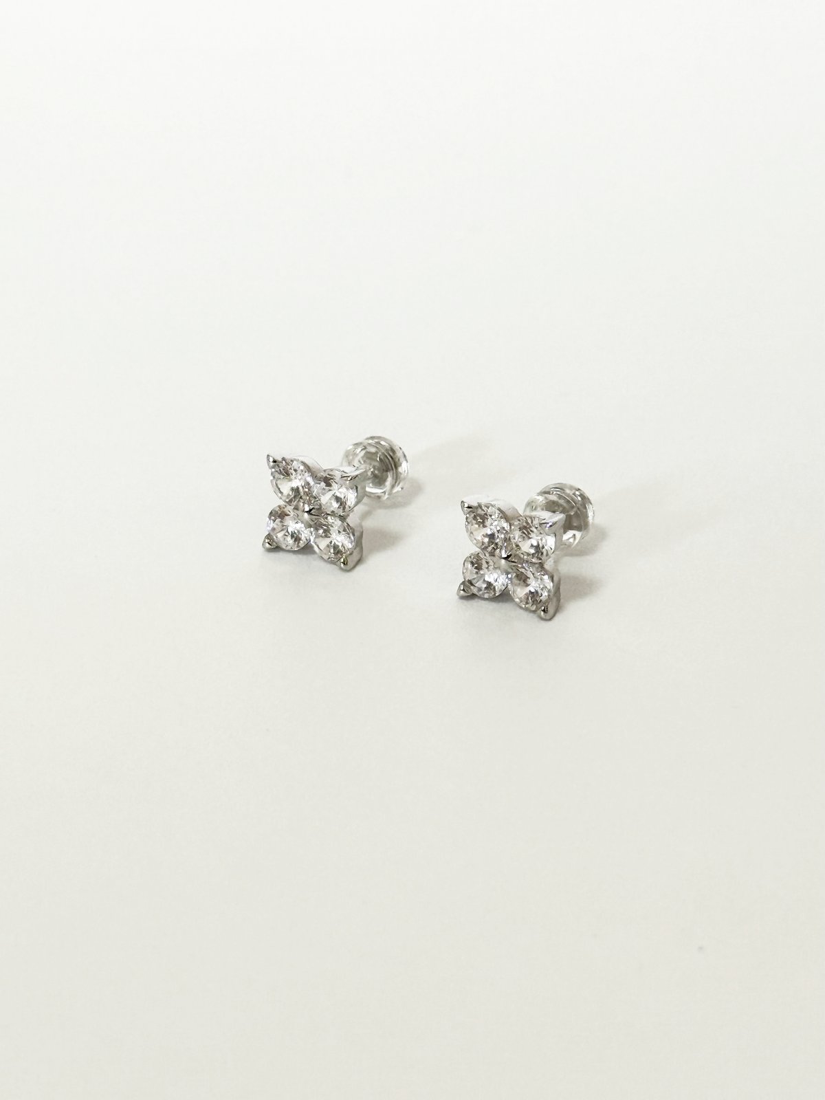 Large Four-Leaf Clover Earrings