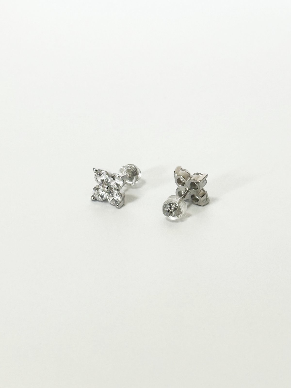 Large Four-Leaf Clover Earrings