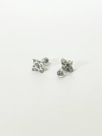 Large Four-Leaf Clover Earrings