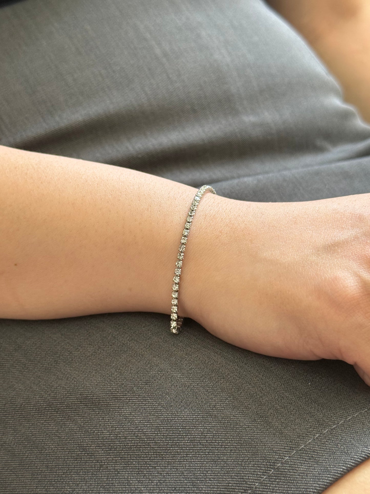 Tennis Bracelet (不銹鋼版)