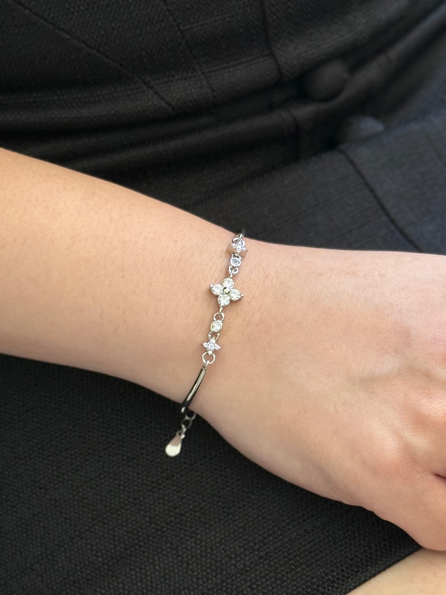 Four-leaf Clover And Star Bracelet