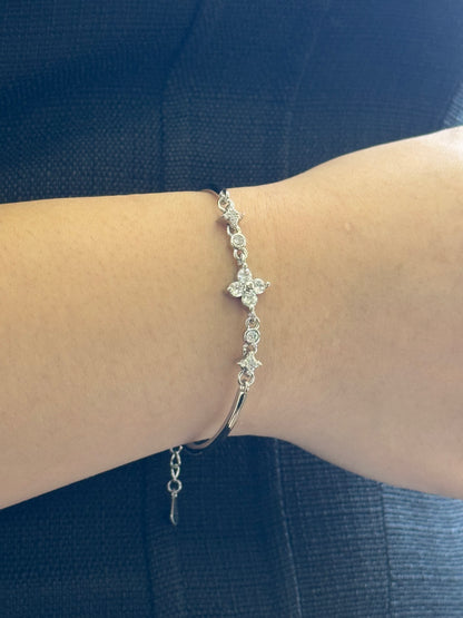 Four-leaf Clover And Star Bracelet