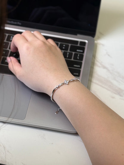 Four-leaf Clover And Star Bracelet