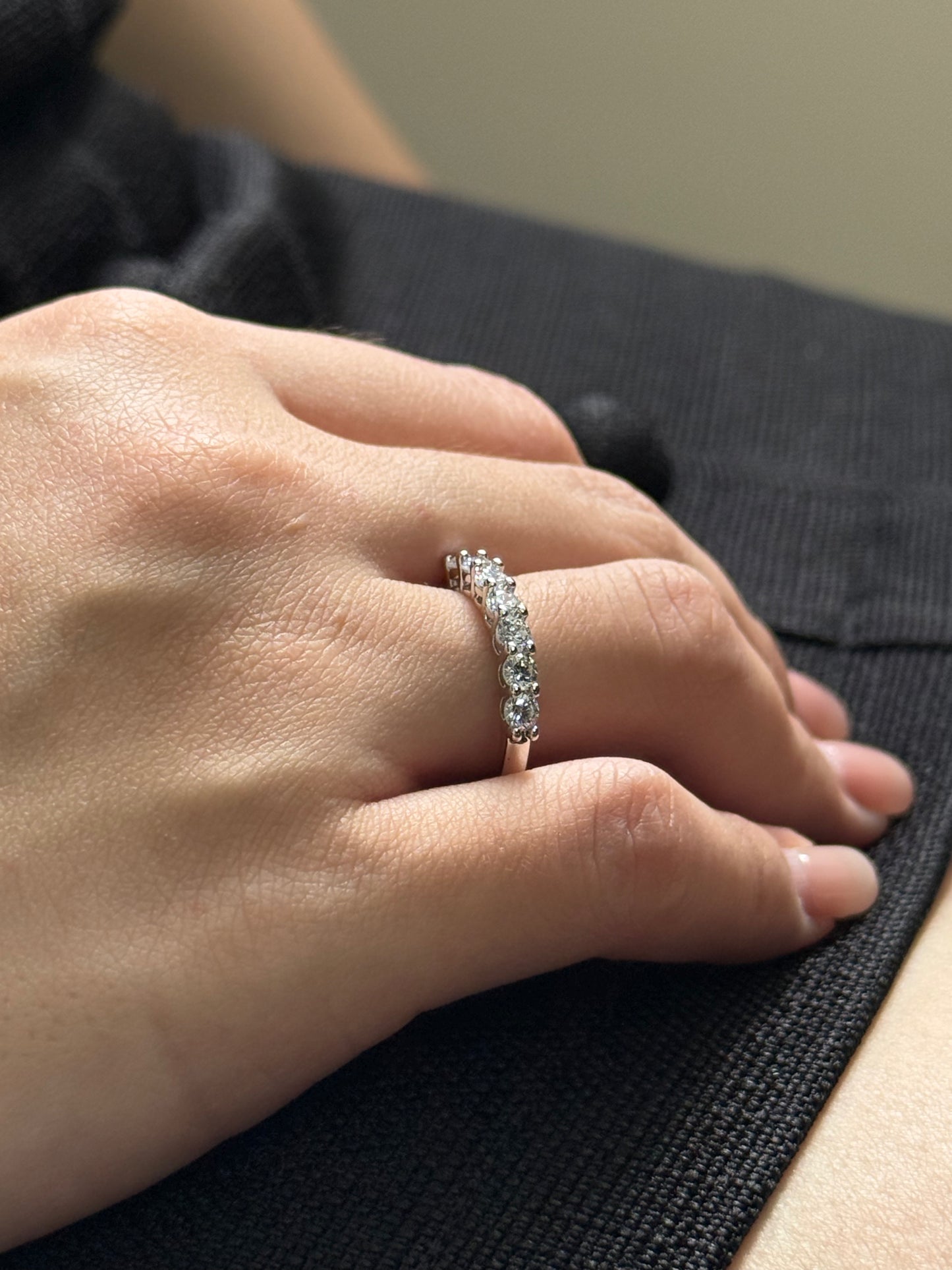 Essential Half Eternity Ring