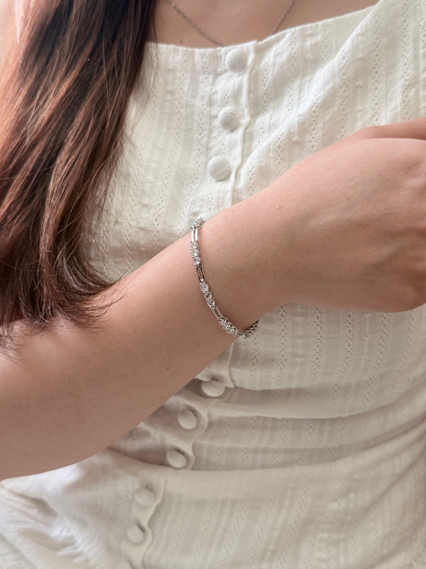 Three Stone Bracelet