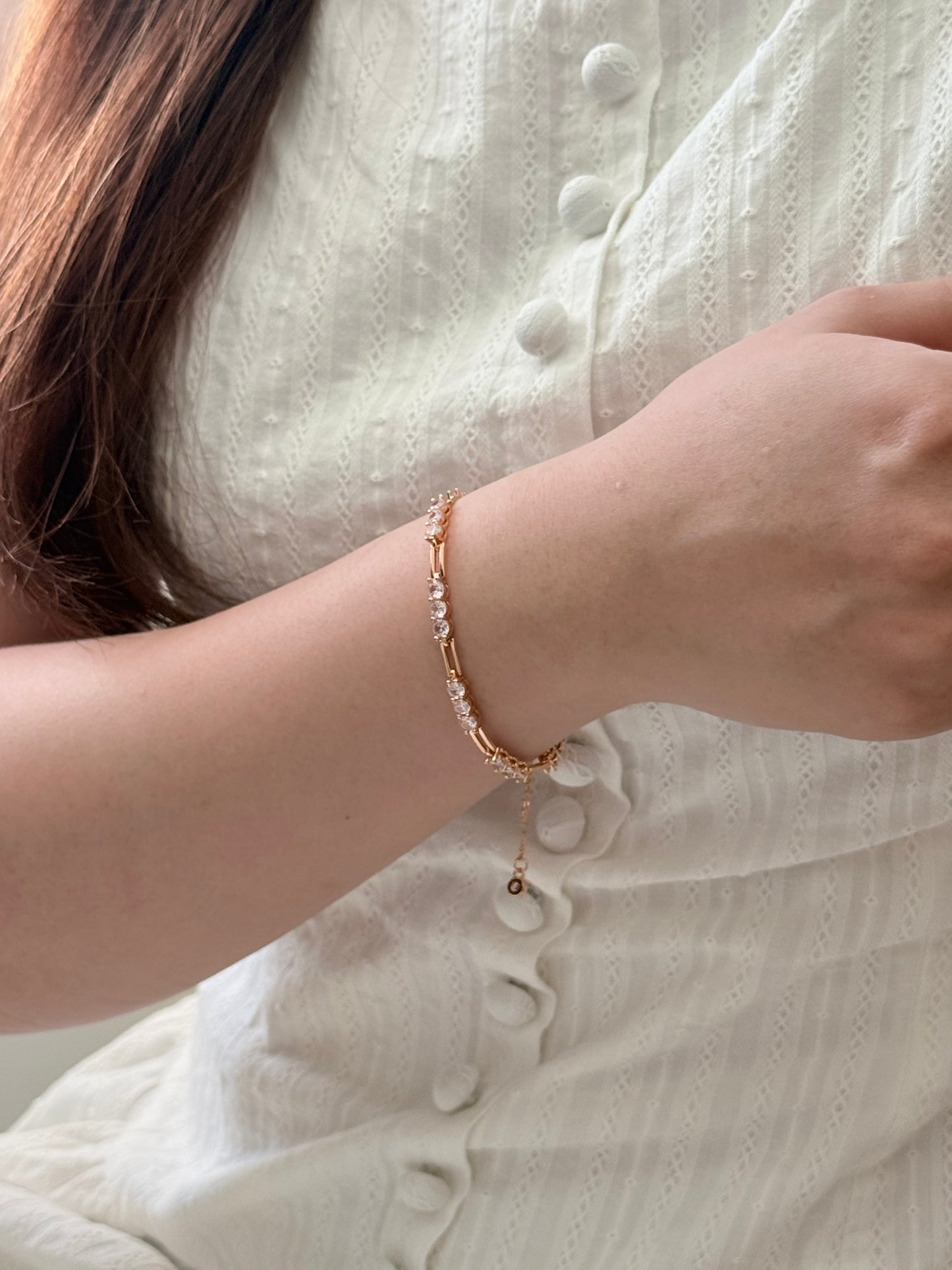 Three Stone Bracelet