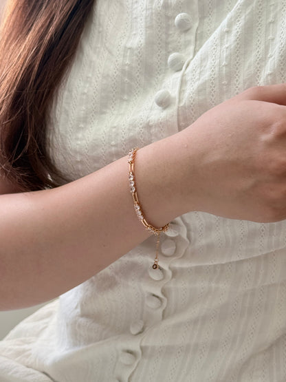 Three Stone Bracelet