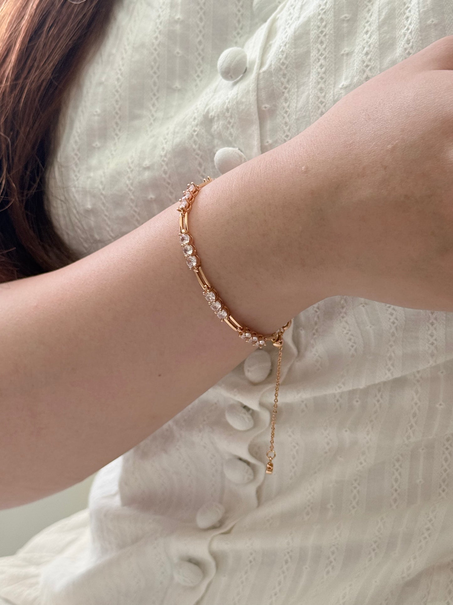 Three Stone Bracelet