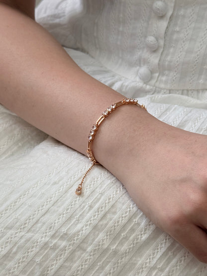 Three Stone Bracelet