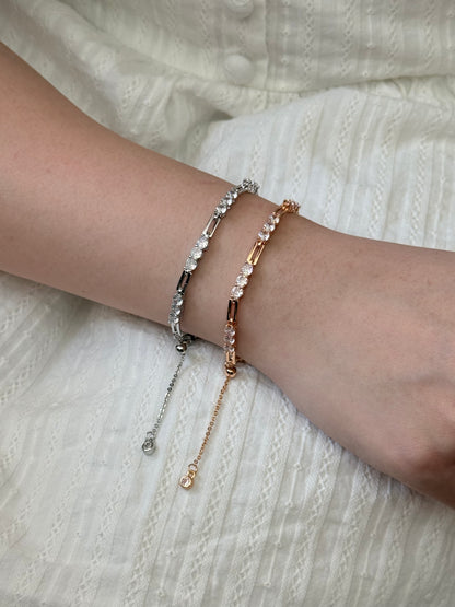 Three Stone Bracelet