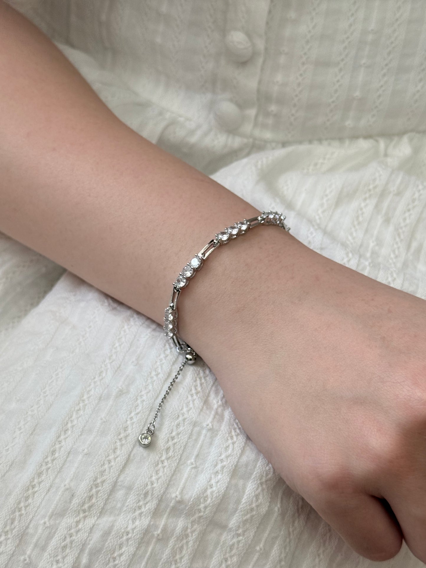 Three Stone Bracelet