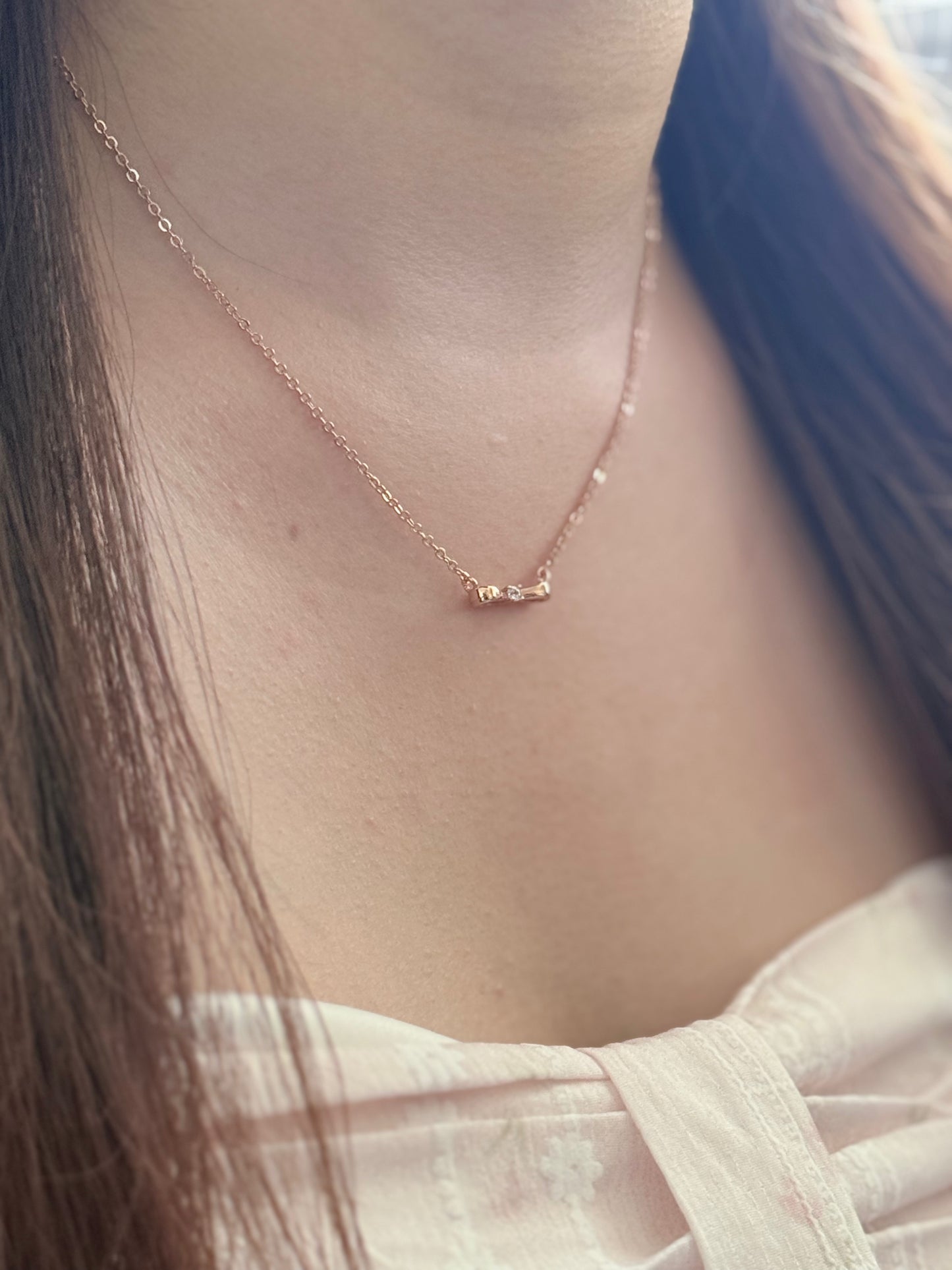 Bow Necklace