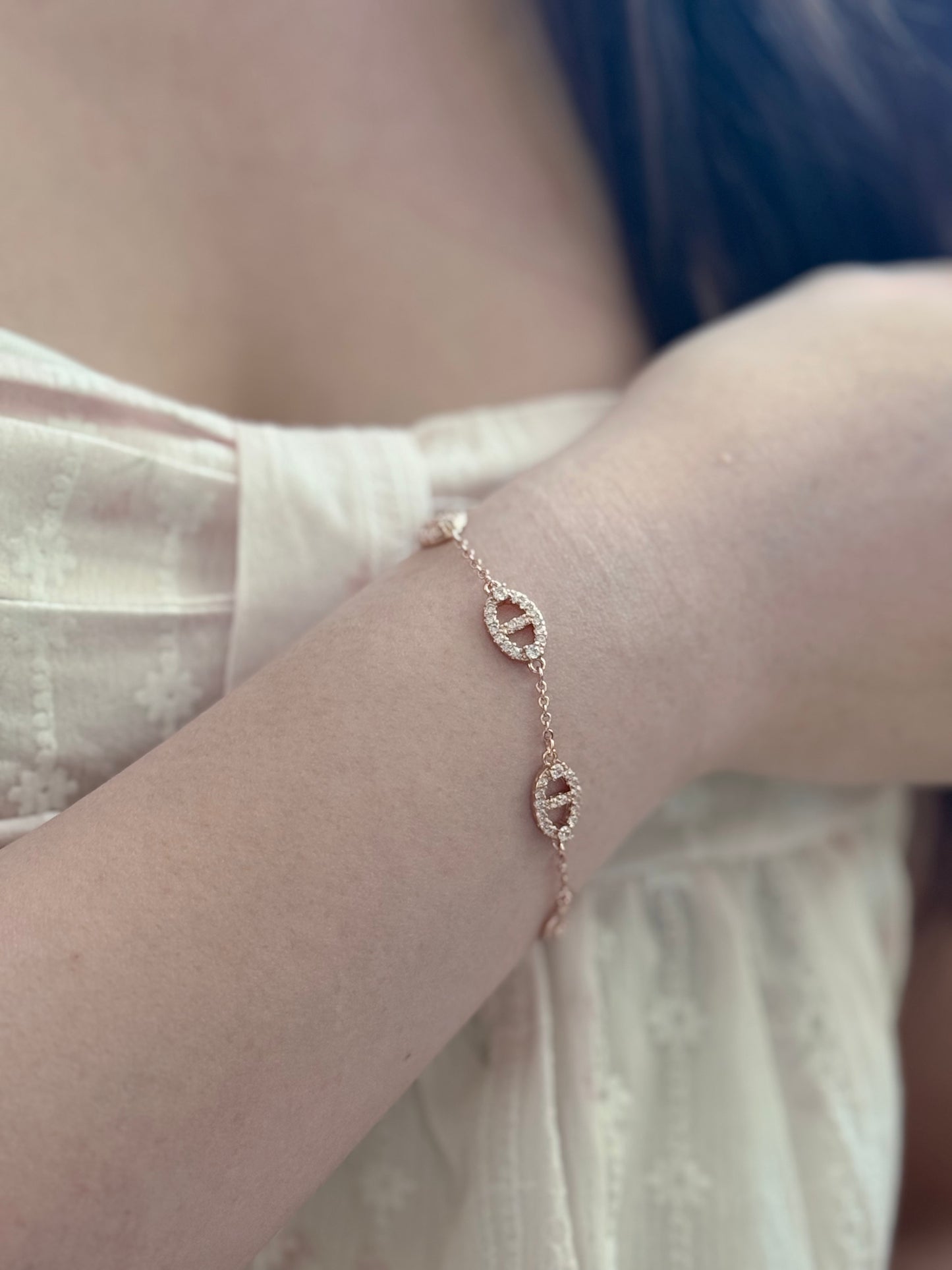 Anchor Chain Bracelet