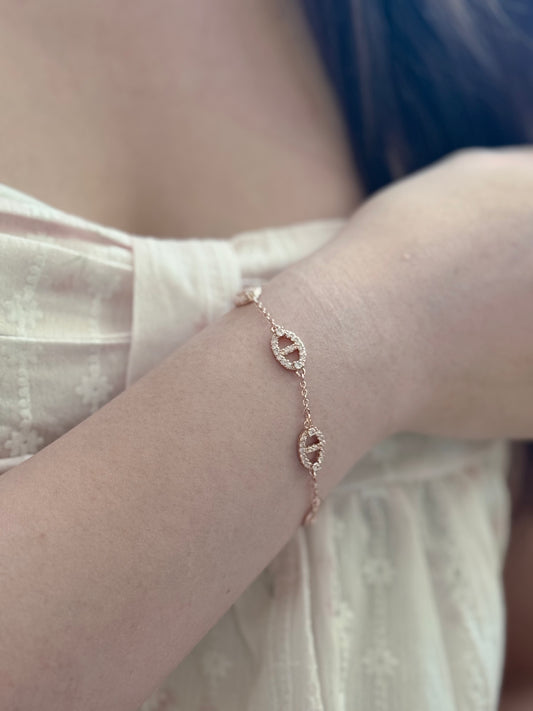 Anchor Chain Bracelet