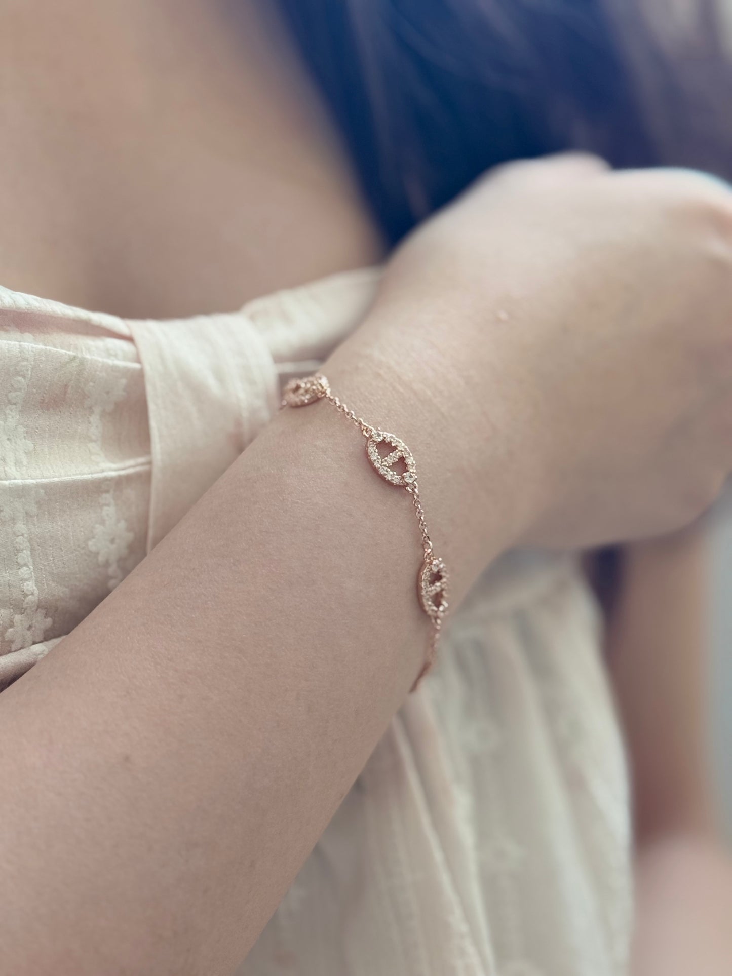 Anchor Chain Bracelet