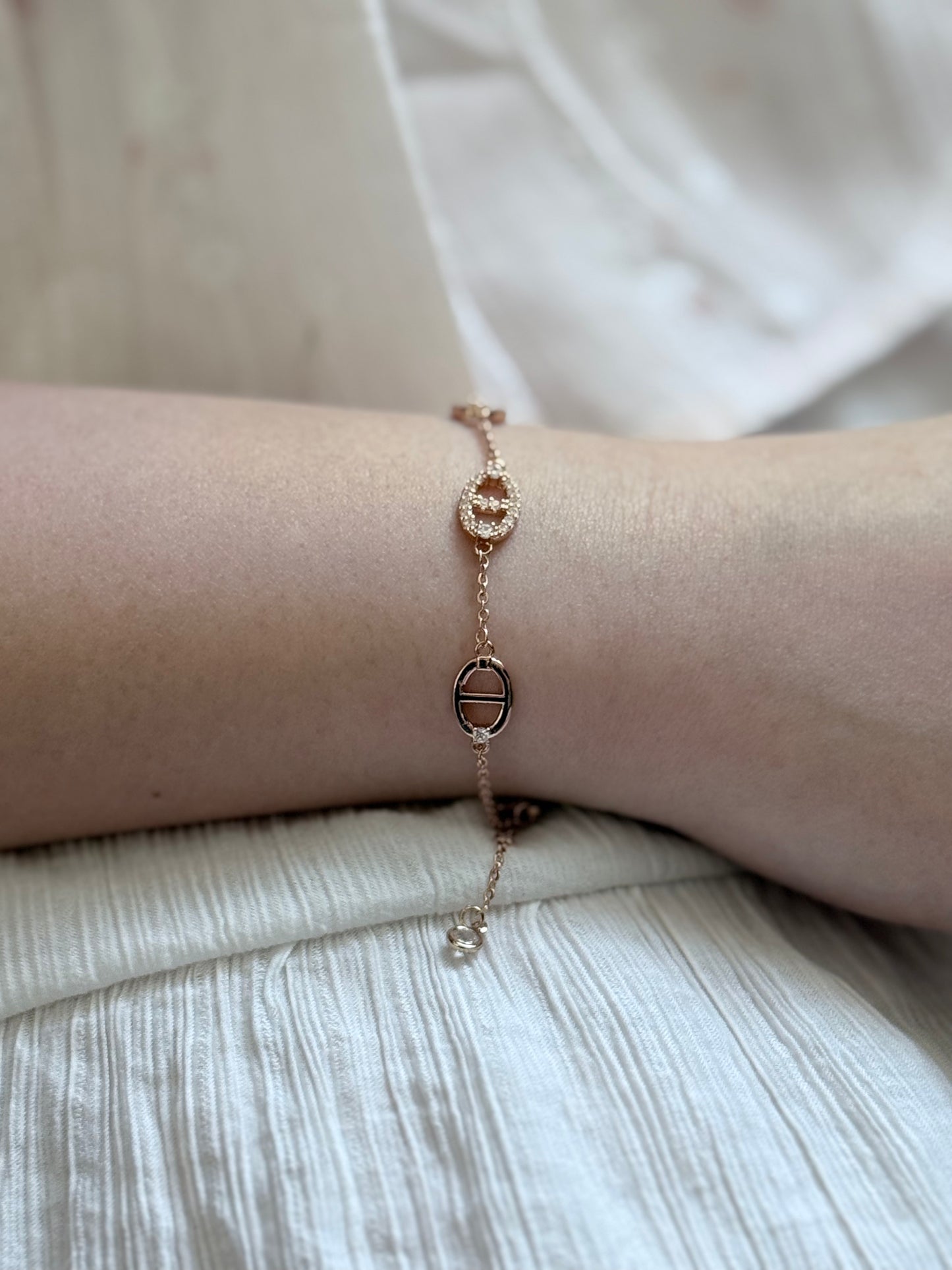 Anchor Chain Bracelet