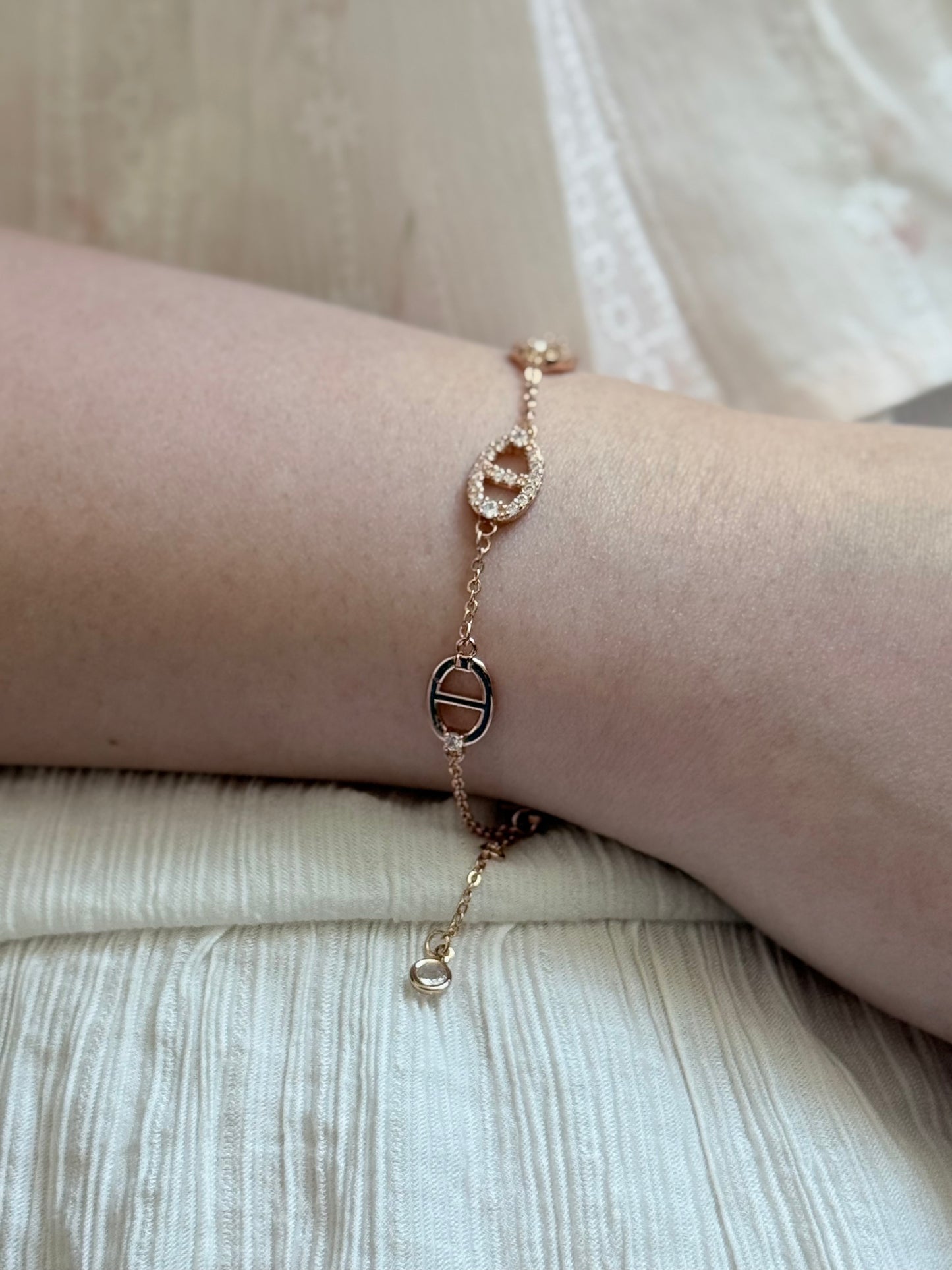 Anchor Chain Bracelet