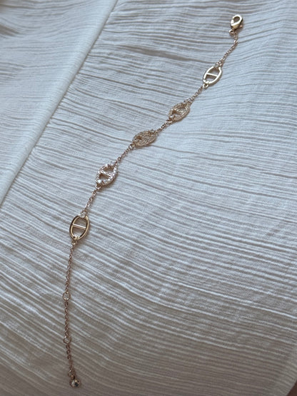 Anchor Chain Bracelet