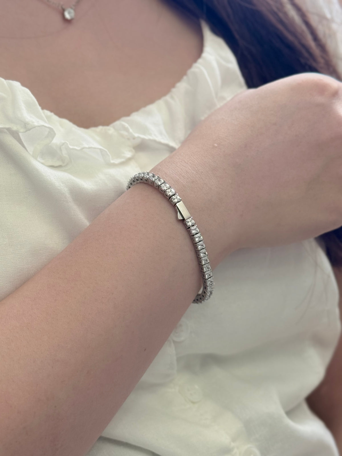 不鏽鋼Tennis Bracelet (3mm)